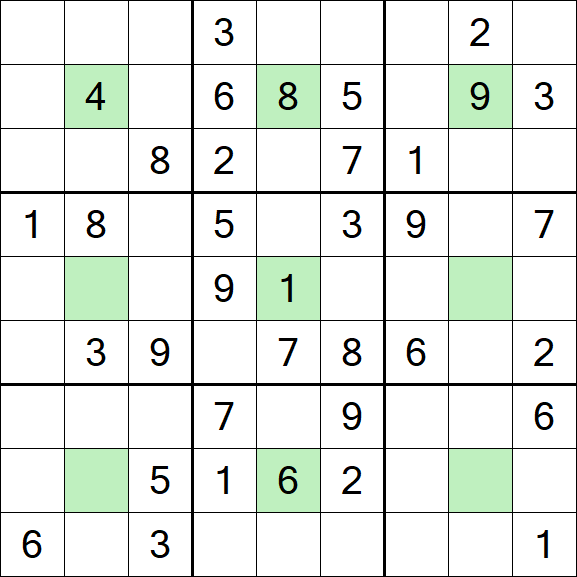 Center Dot Sudoku - Medium