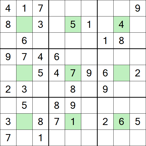 Center Dot Sudoku - Medium