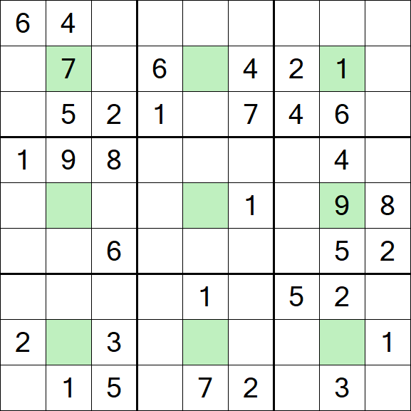 Center Dot Sudoku - Medium