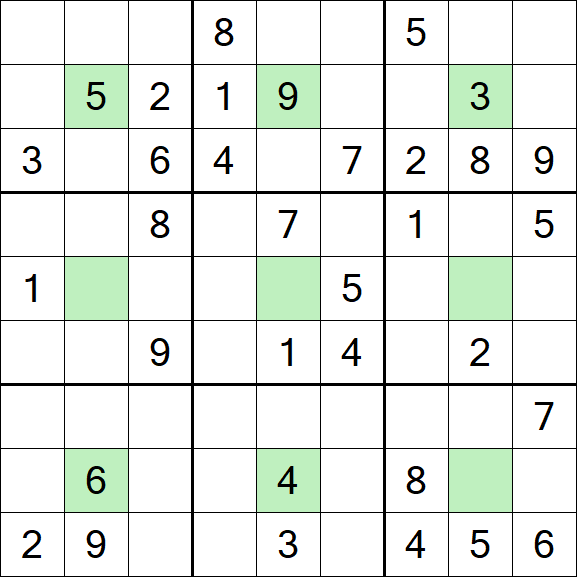Center Dot Sudoku - Medio