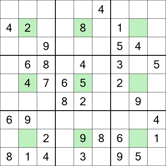 Center Dot Sudoku - Medio