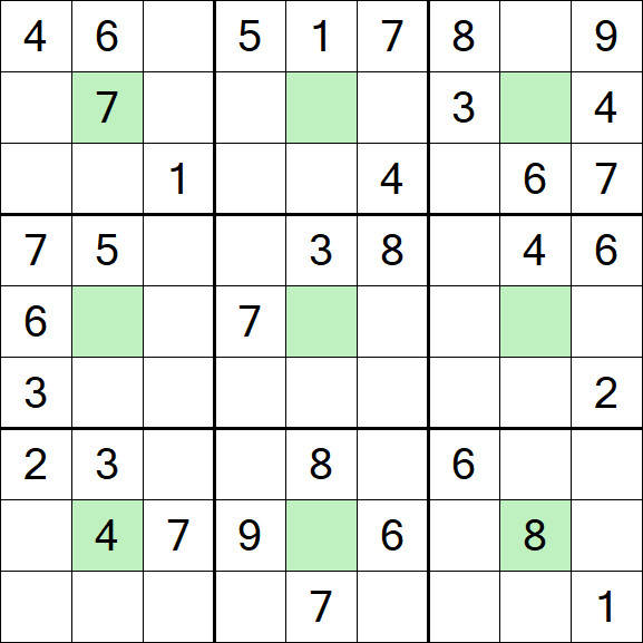 Center Dot Sudoku - Medio