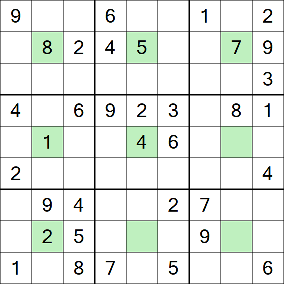 Center Dot Sudoku - Medio