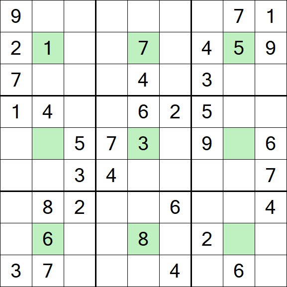 Center Dot Sudoku - Medio