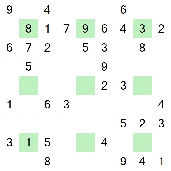 Center Dot Sudoku - Medio