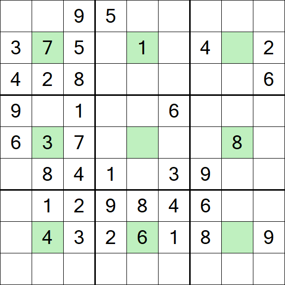 Center Dot Sudoku - Medio