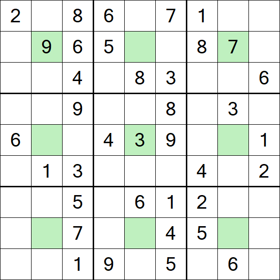 Center Dot Sudoku - Medium