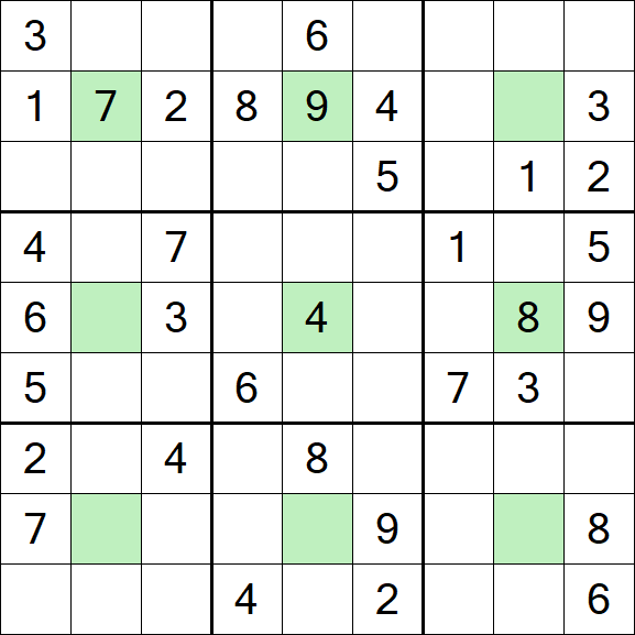 Center Dot Sudoku - Medium