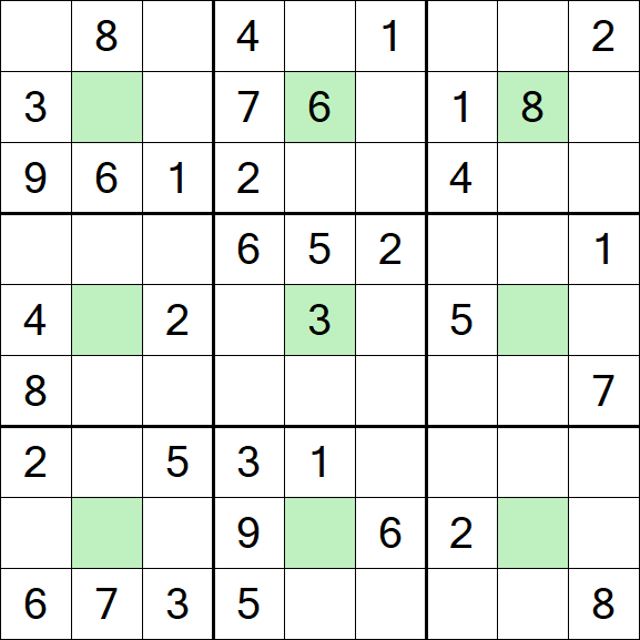 Center Dot Sudoku - Medium