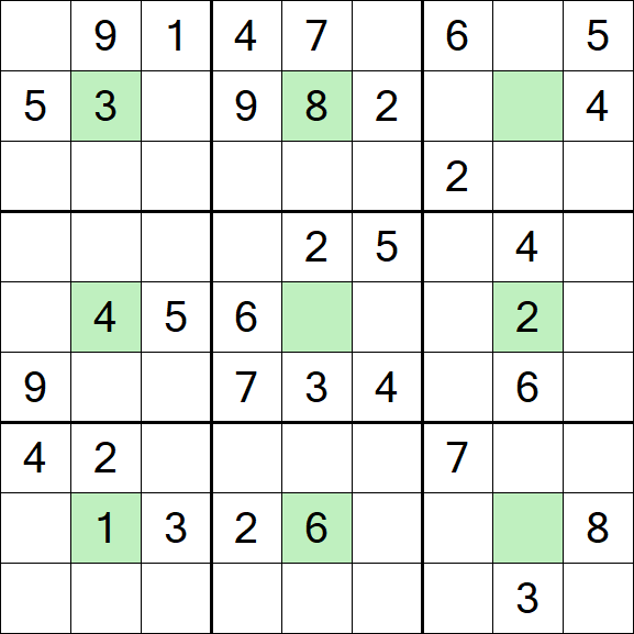 Center Dot Sudoku - Medium