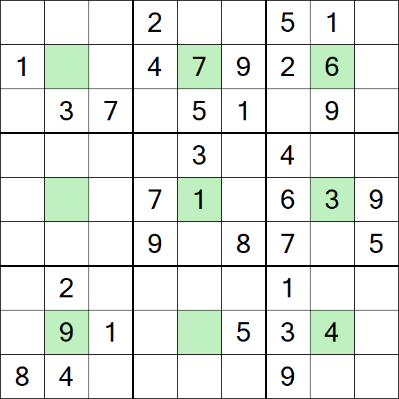 Center Dot Sudoku - Medium