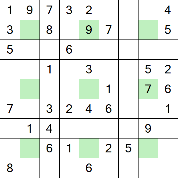 Center Dot Sudoku - Medium