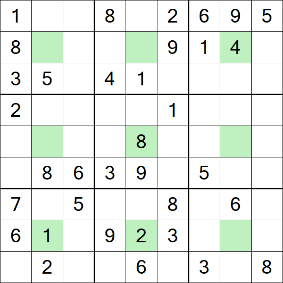 Center Dot Sudoku - Medium