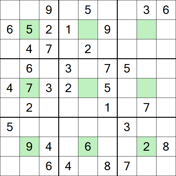 Center Dot Sudoku - Medium