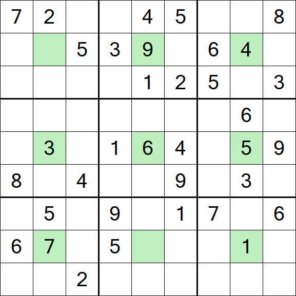 Center Dot Sudoku - Medium