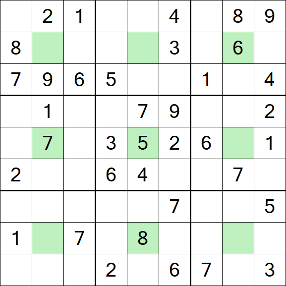 Center Dot Sudoku - Medium