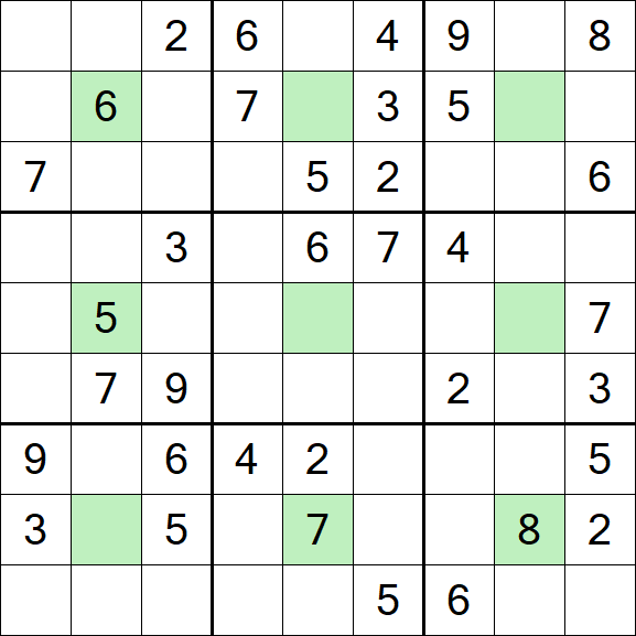Center Dot Sudoku - Medium
