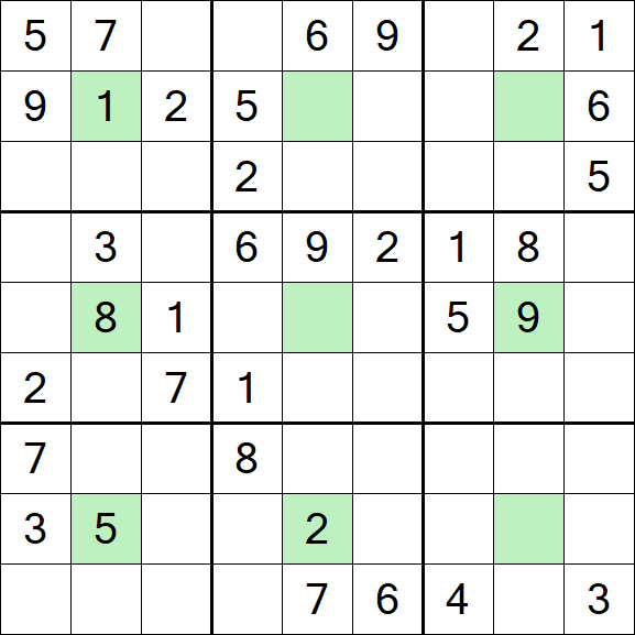 Center Dot Sudoku - Medium