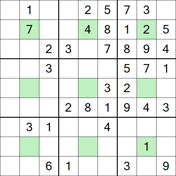 Center Dot Sudoku - Medium