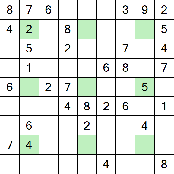 Center Dot Sudoku - Medium