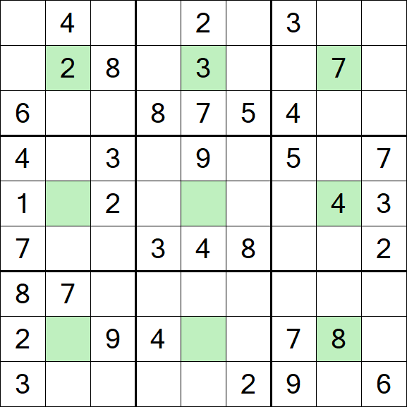 Center Dot Sudoku - Medium