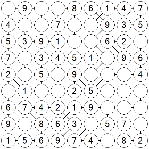 Chain Sudoku - Fácil