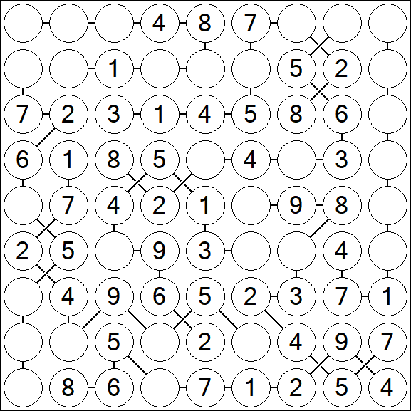 Chain Sudoku - Fácil