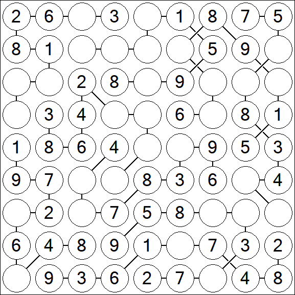 Chain Sudoku - Fácil
