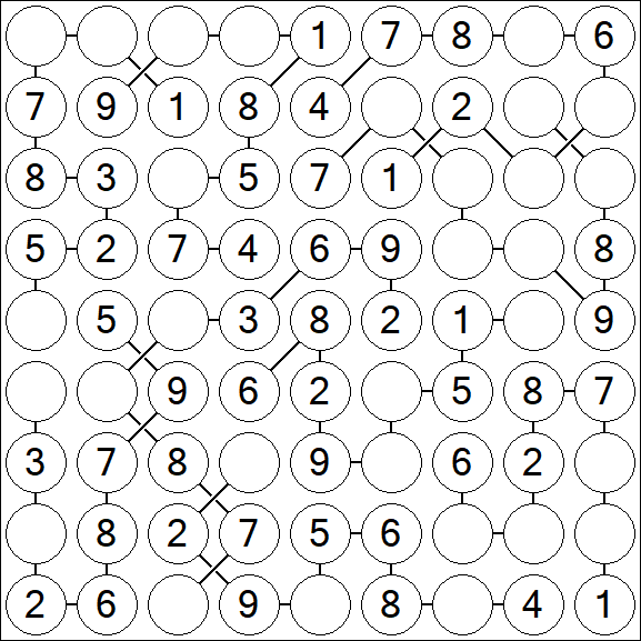 Chain Sudoku - Fácil