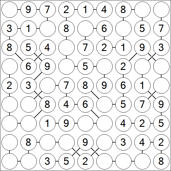 Chain Sudoku - Fácil