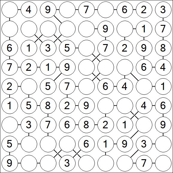 Chain Sudoku - Fácil