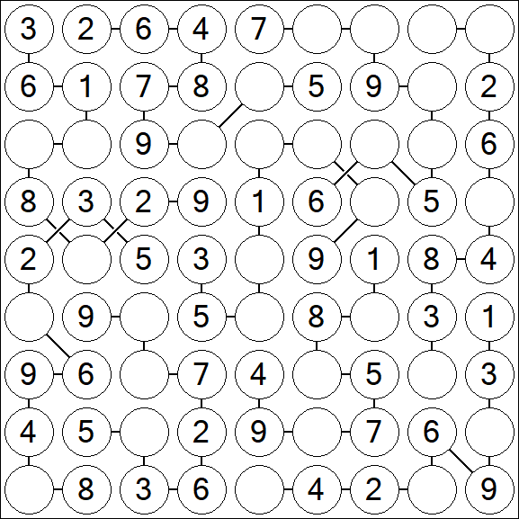 Chain Sudoku - Fácil