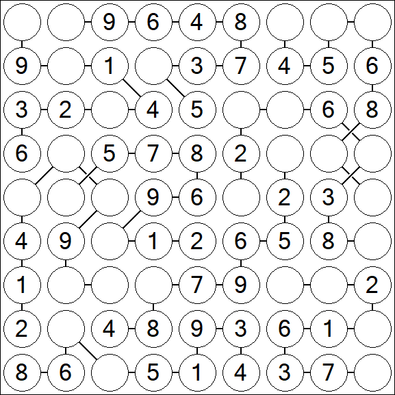 Chain Sudoku - Fácil