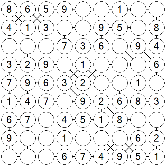 Chain Sudoku - Fácil