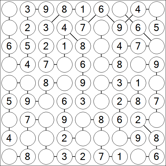 Chain Sudoku - Fácil