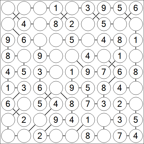 Chain Sudoku - Simple