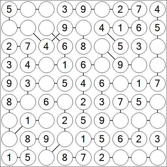 Chain Sudoku - Fácil
