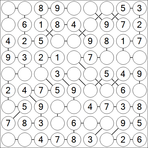 Chain Sudoku - Fácil