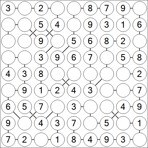 Chain Sudoku - Fácil