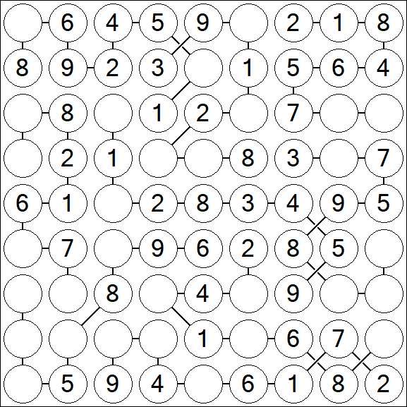 Chain Sudoku - Fácil