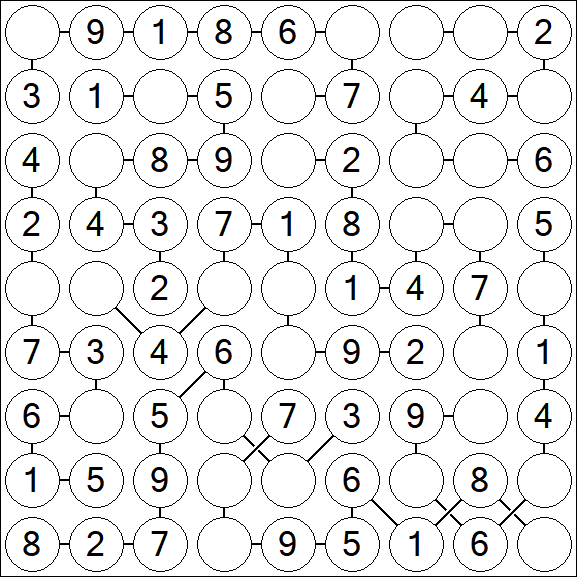 Chain Sudoku - Fácil