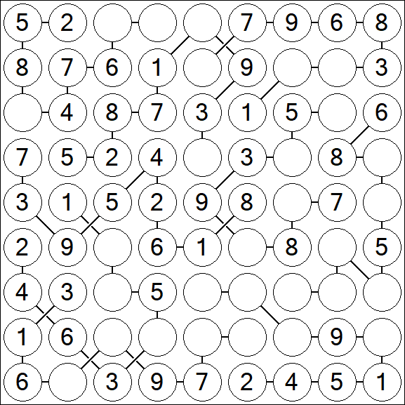 Chain Sudoku - Fácil