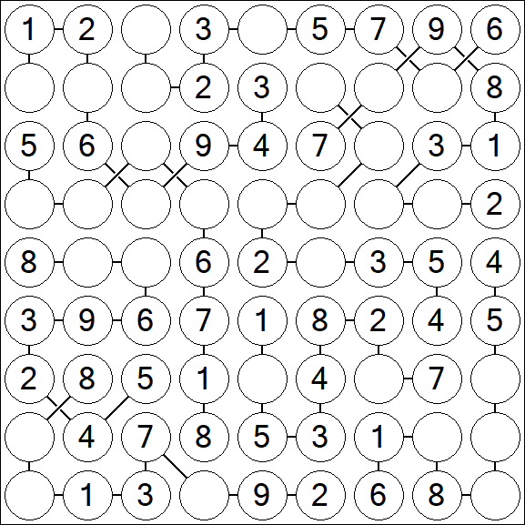 Chain Sudoku - Fácil