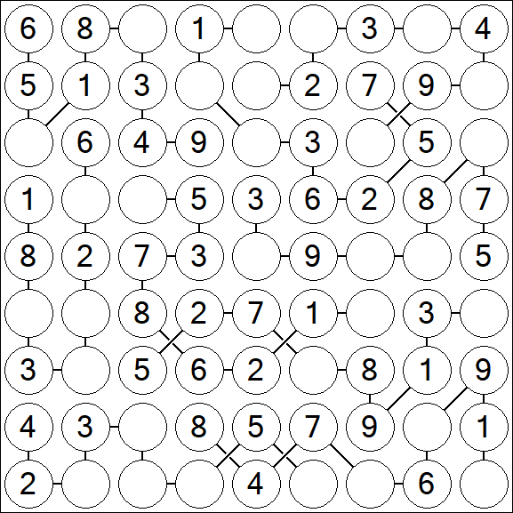Chain Sudoku - Fácil
