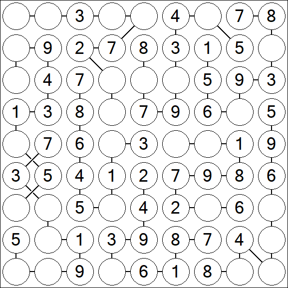 Chain Sudoku - Fácil