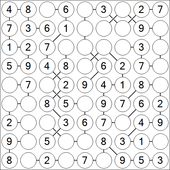 Chain Sudoku - Fácil