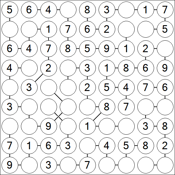 Chain Sudoku - Fácil