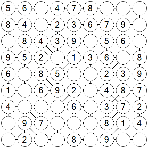Chain Sudoku - Fácil