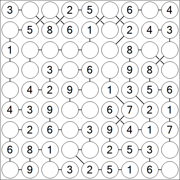 Chain Sudoku - Fácil