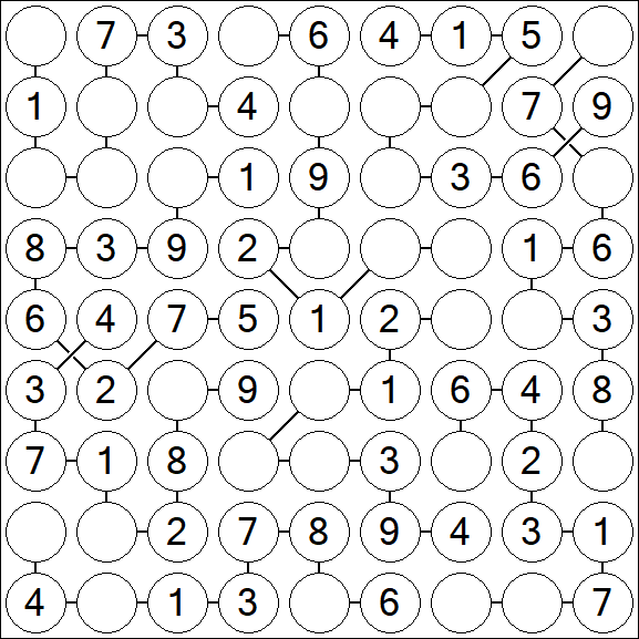 Chain Sudoku - Fácil